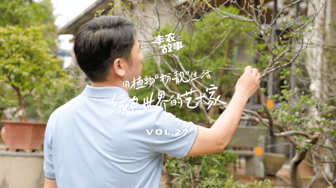 17年，他用一草一木去点亮了一个个家。